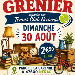 Vide grenier du Tennis Club Néracais