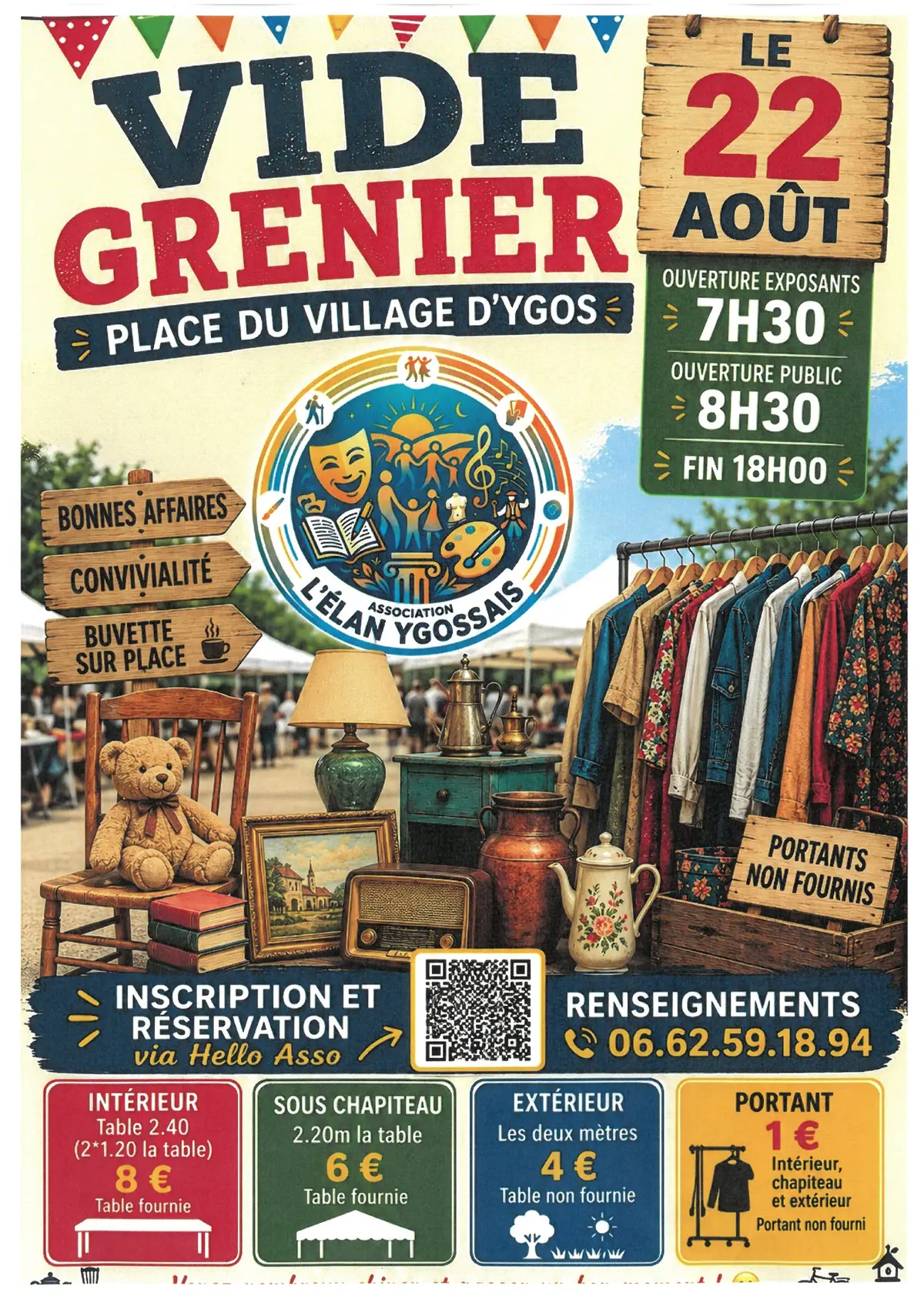 Vide Grenier - Elan Ygossais