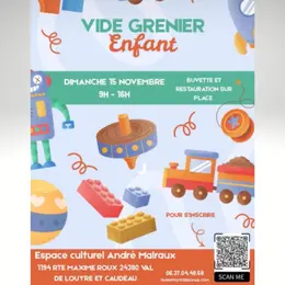 Vide-grenier enfant