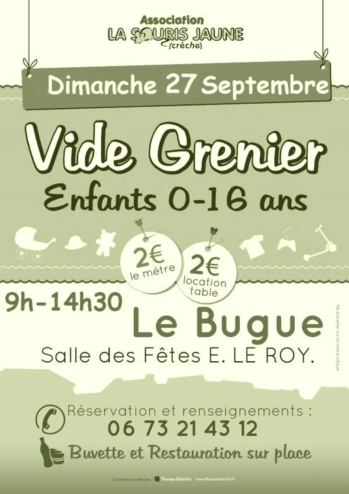 Vide Grenier (enfants 0-16 ans) Le Bugue