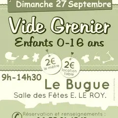 Vide Grenier (enfants 0-16 ans) Le Bugue