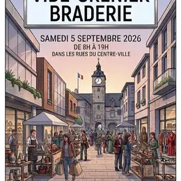 Vide-grenier et braderie des commerçants