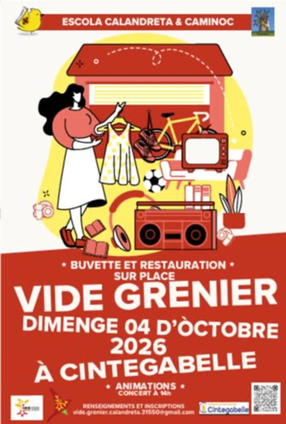 Vide-Grenier & Concert Trad'