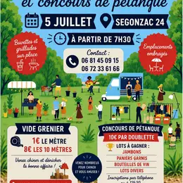 Vide grenier & concours de pétanque