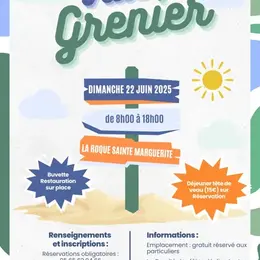 Vide grenier et déjeuner tête de veau