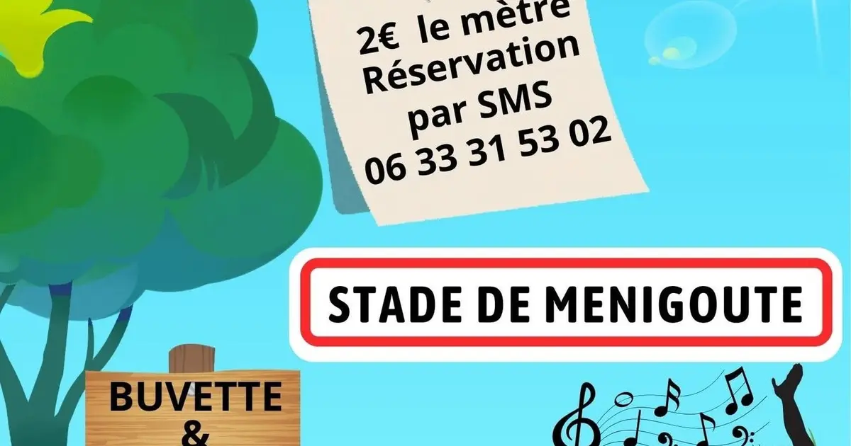 Vide grenier et Fête de la musique à Ménigoute
