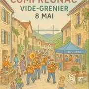 Vide grenier et fête des associations de Comprégnac
