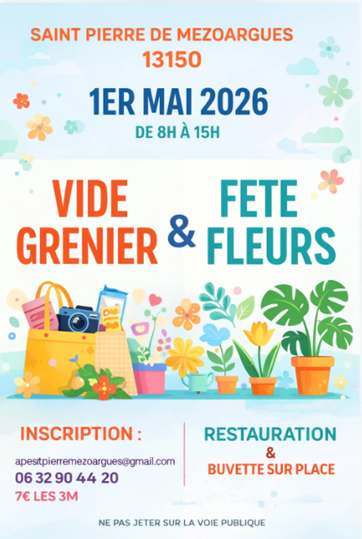 Vide Grenier et Fête des Fleurs