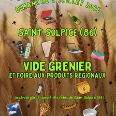 Vide grenier et foire aux produits régionaux