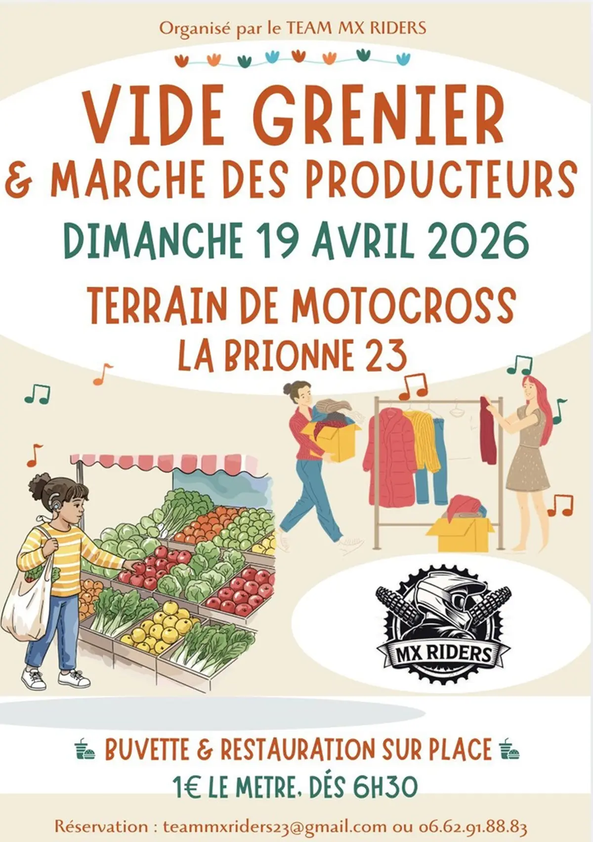 Vide-grenier et marché de producteurs