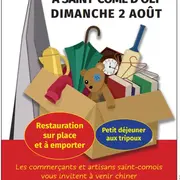 Vide-grenier et petit-déjeuner aux tripous