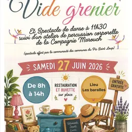 Vide grenier et spectacle