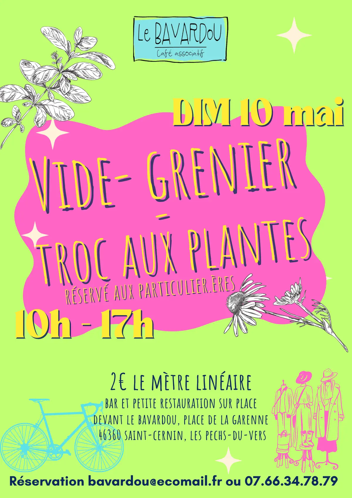 Vide-grenier et Troc aux plantes