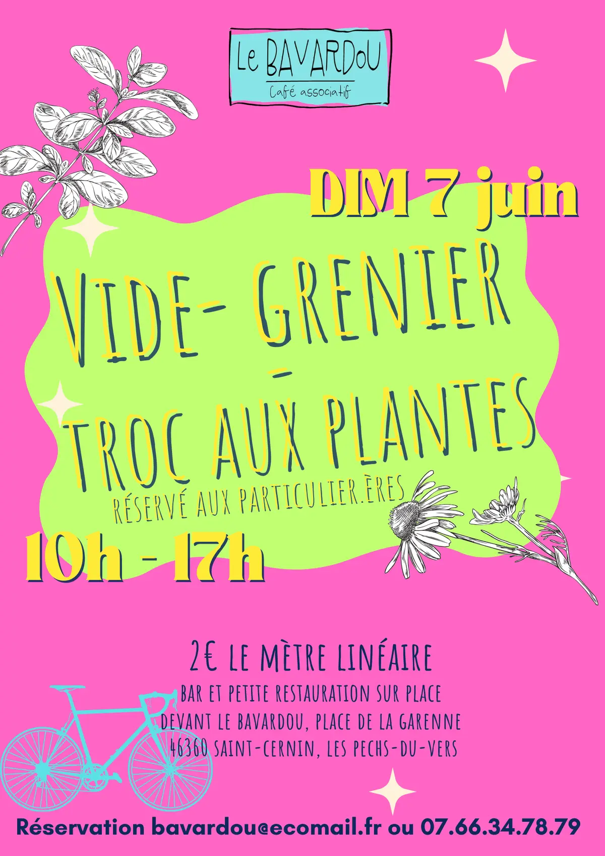 Vide-grenier et Troc aux plantes