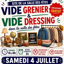 Vide grenier et vide dressing