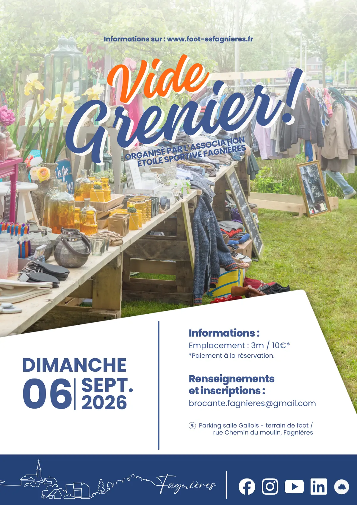 Vide-grenier – Fagnières