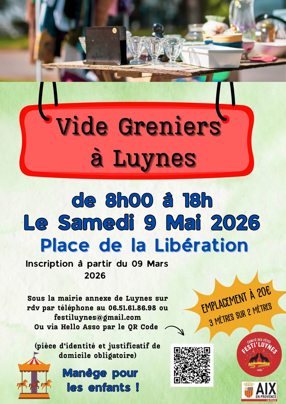 Vide grenier Festi'Luynes