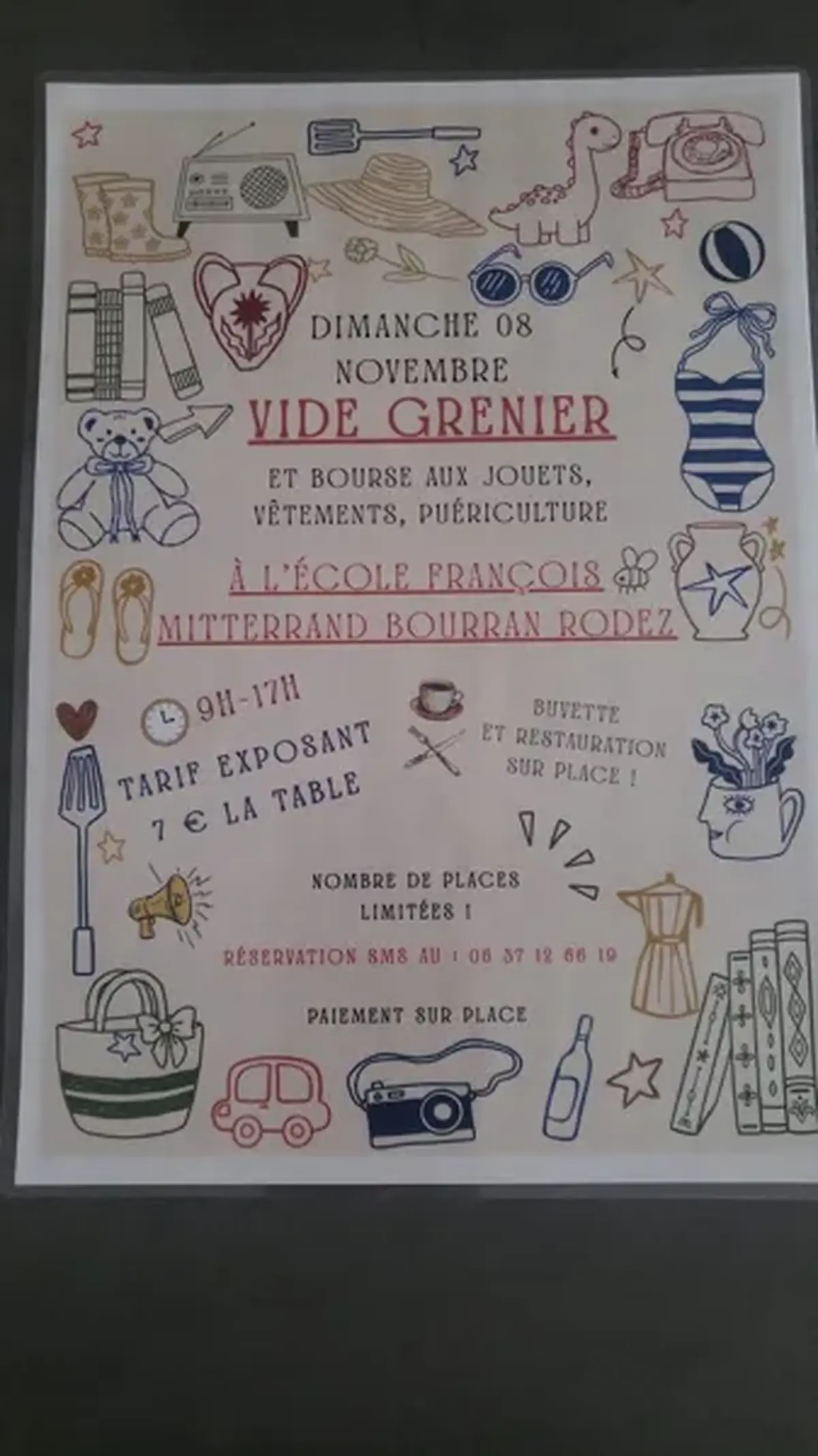 Vide grenier François Mitterrand