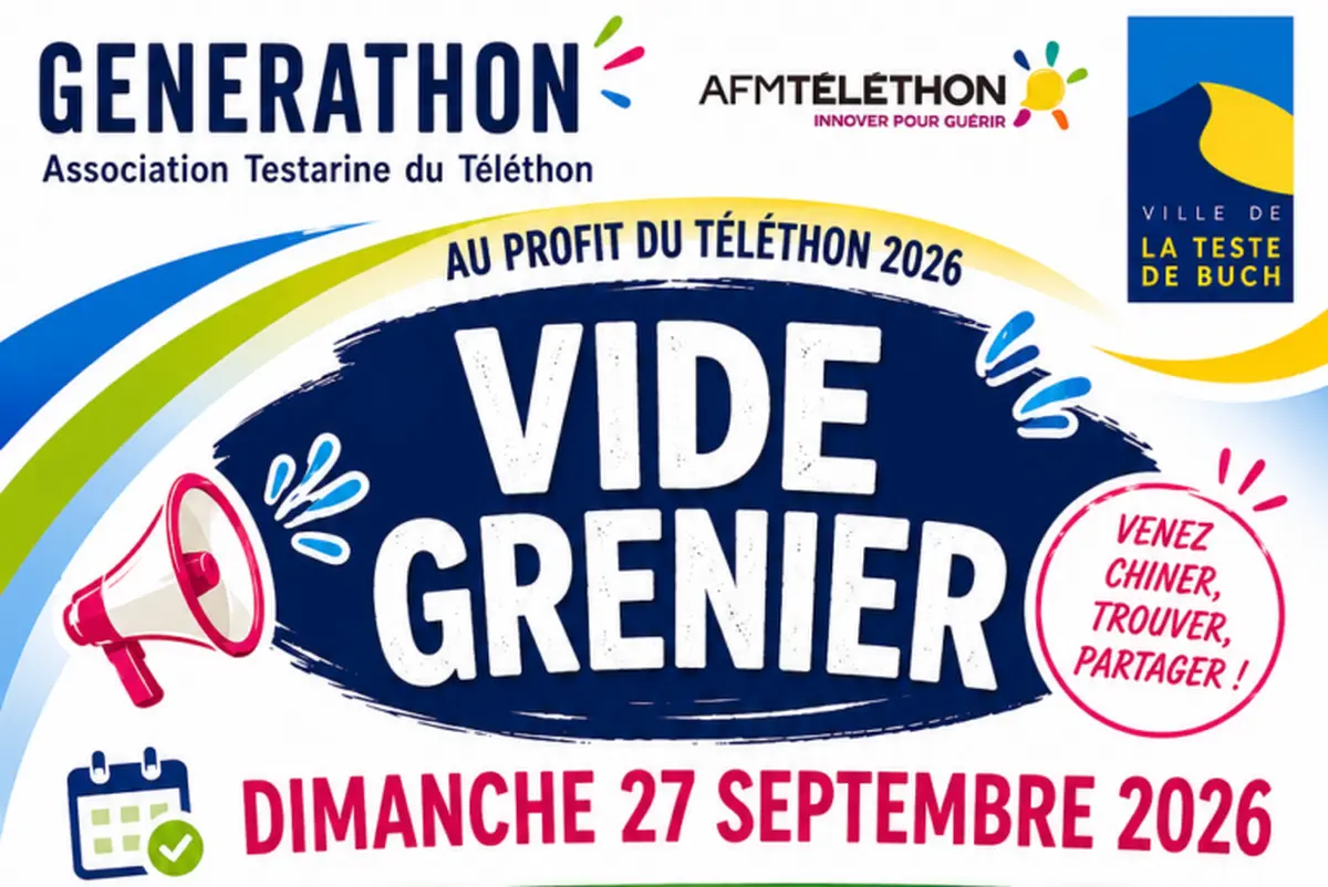 Vide grenier Générathon - Association Testerine