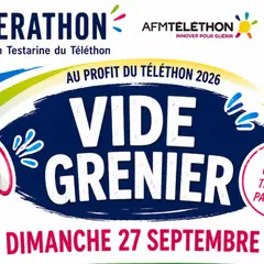 Vide grenier Générathon - Association Testerine