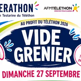 Vide grenier Générathon - Association Testerine