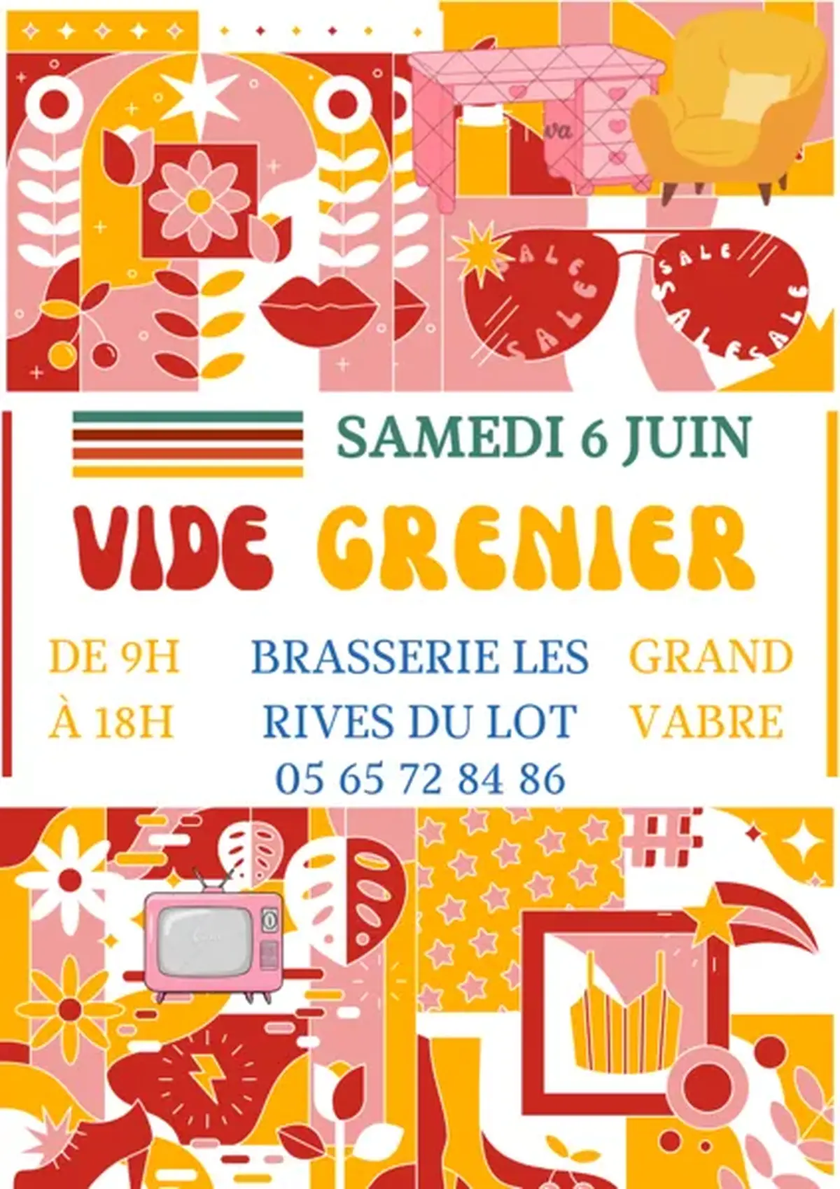 Vide-grenier Grand-Vabre
