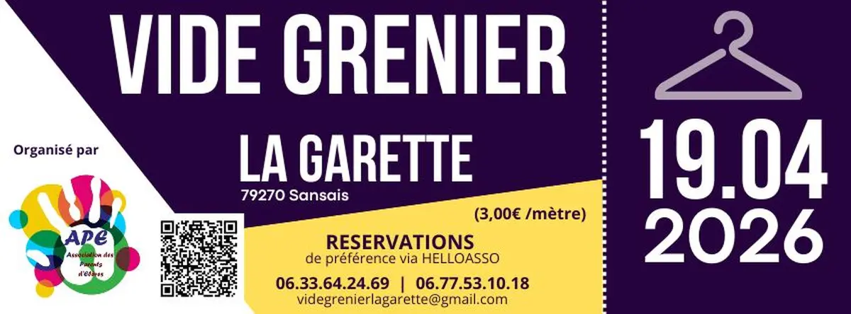 Vide Grenier – La Garette