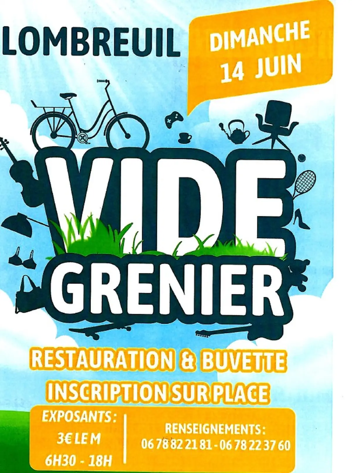 Vide grenier Lombreuil