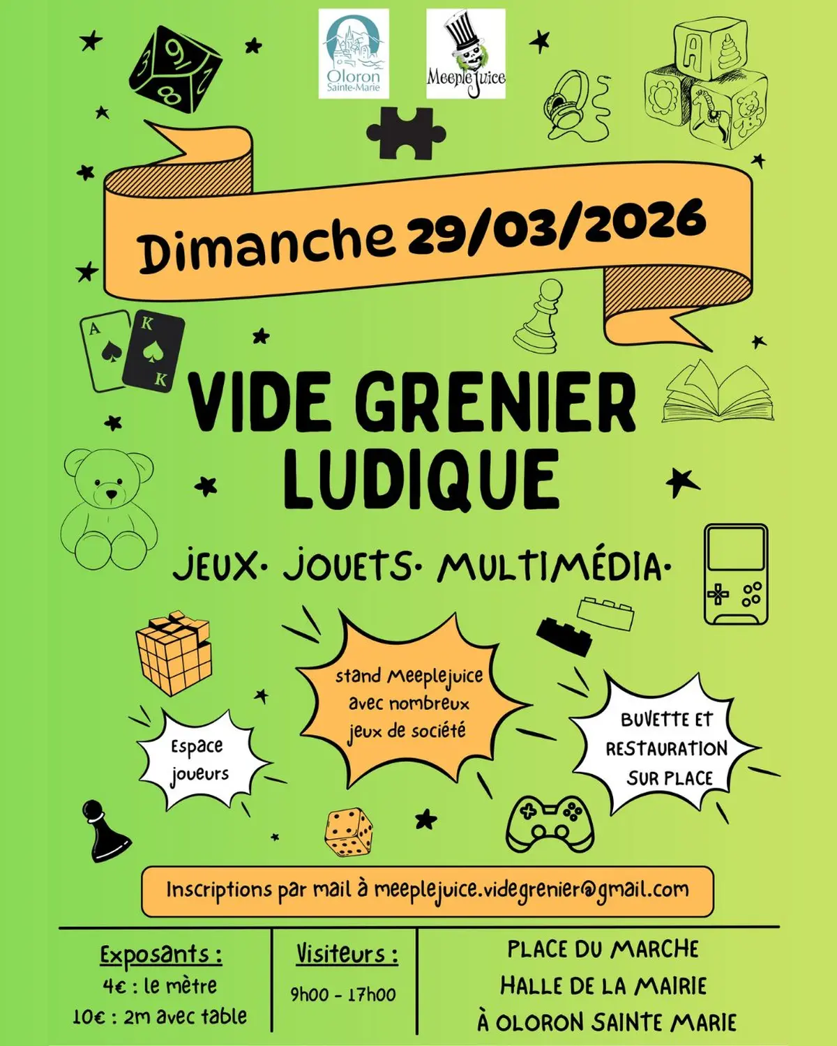 Vide grenier ludique