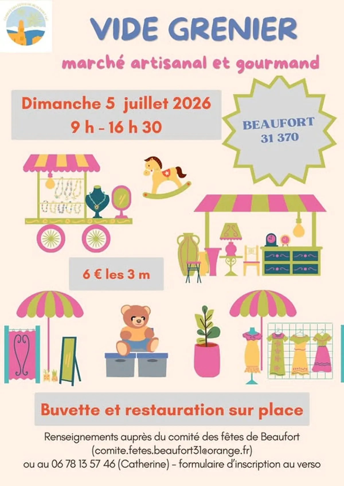 Vide Grenier  Marché Artisanal Et Gourmand