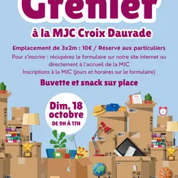 Vide Grenier Mjc Croix Daurade