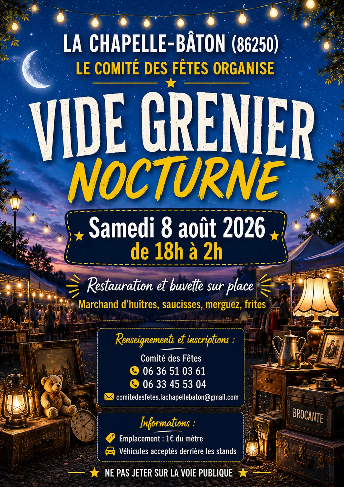Vide-grenier nocturne