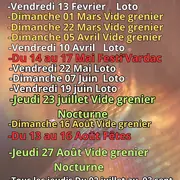 Vide grenier nocturne