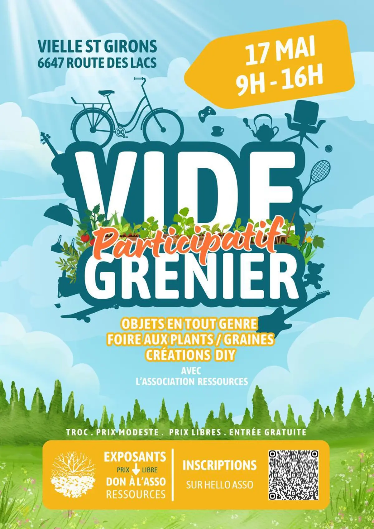 Vide grenier participatif