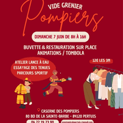 Vide grenier Pompiers