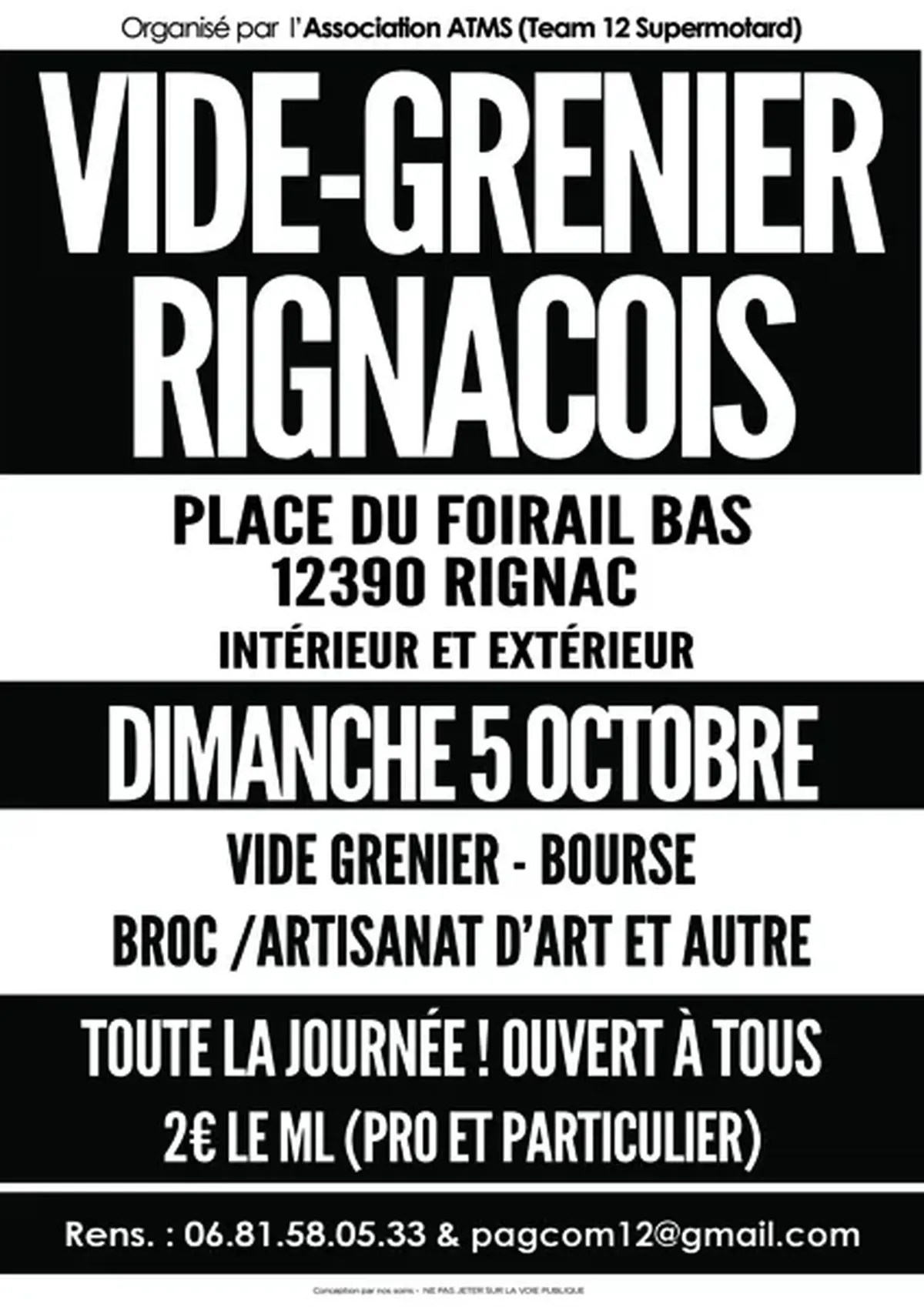 Vide-grenier Rignacois