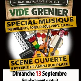 Vide-grenier spécial musique