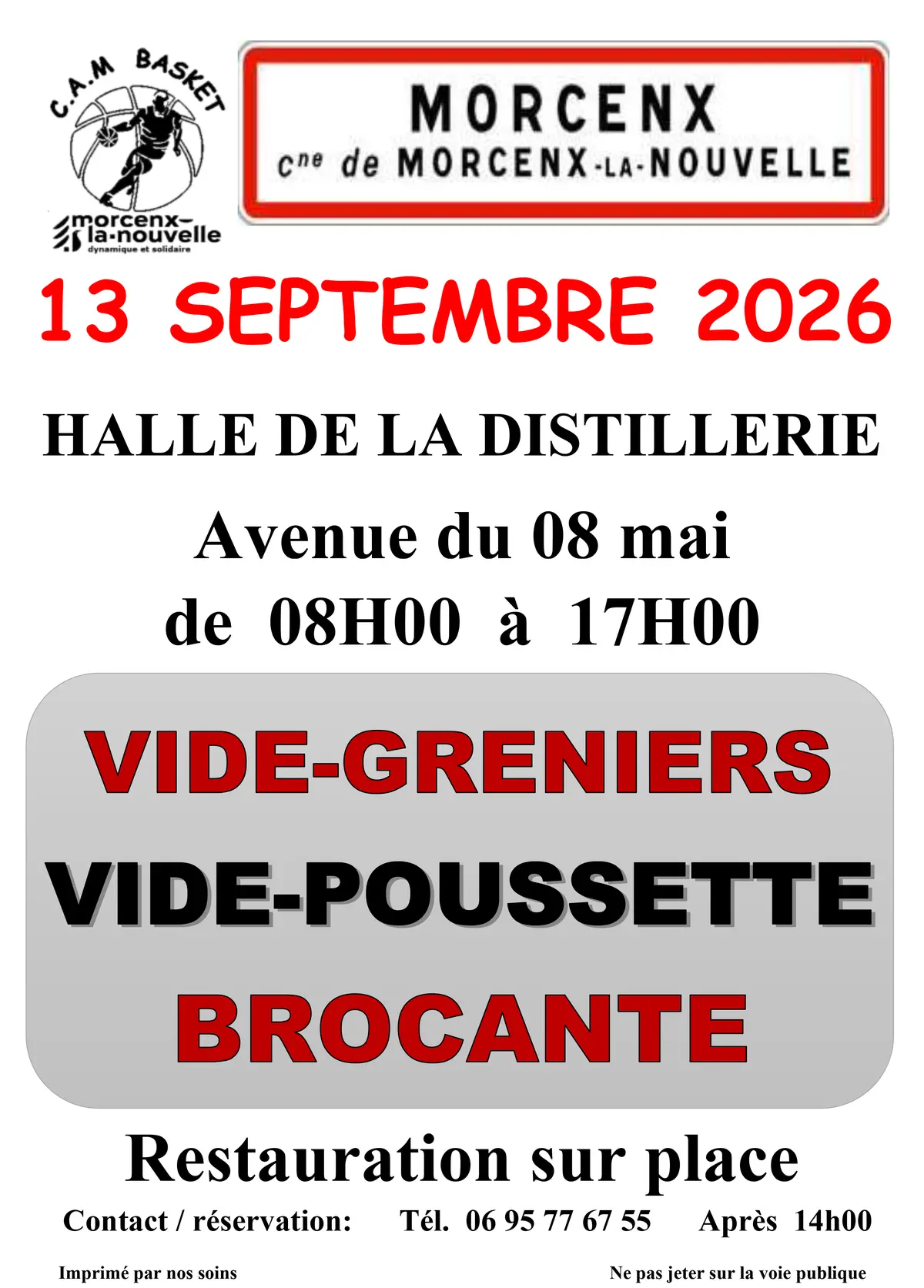 Vide-Grenier Vide-Poussette Brocante