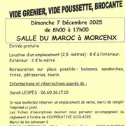 Vide Grenier, Vide Poussette, Brocante