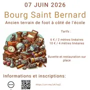 Vide-Greniers à Bourg-Saint-Bernard