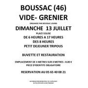 Vide-Greniers à Boussac