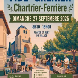 Vide-greniers à Chartrier Ferrière