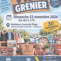 Vide-Greniers à Concorde Plage