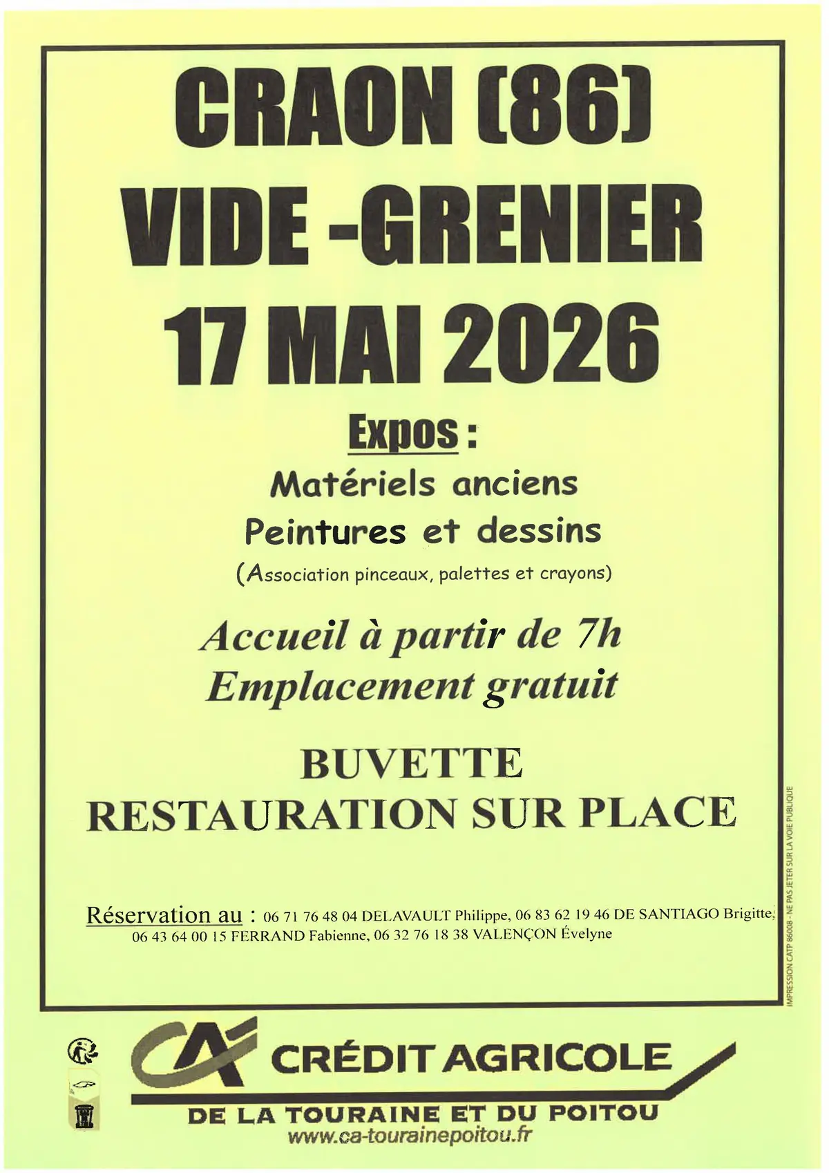 Vide-greniers à Craon
