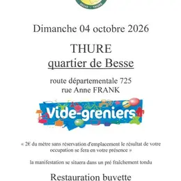Vide-Greniers à Thuré ! ️