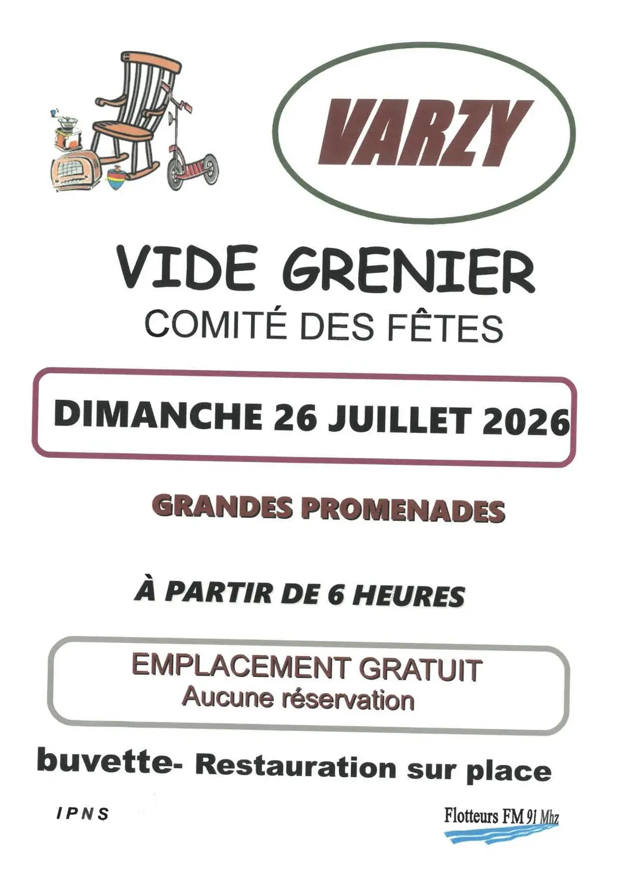 Vide-Greniers à Varzy