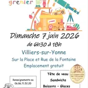 Vide-greniers à Villiers-sur-Yonne