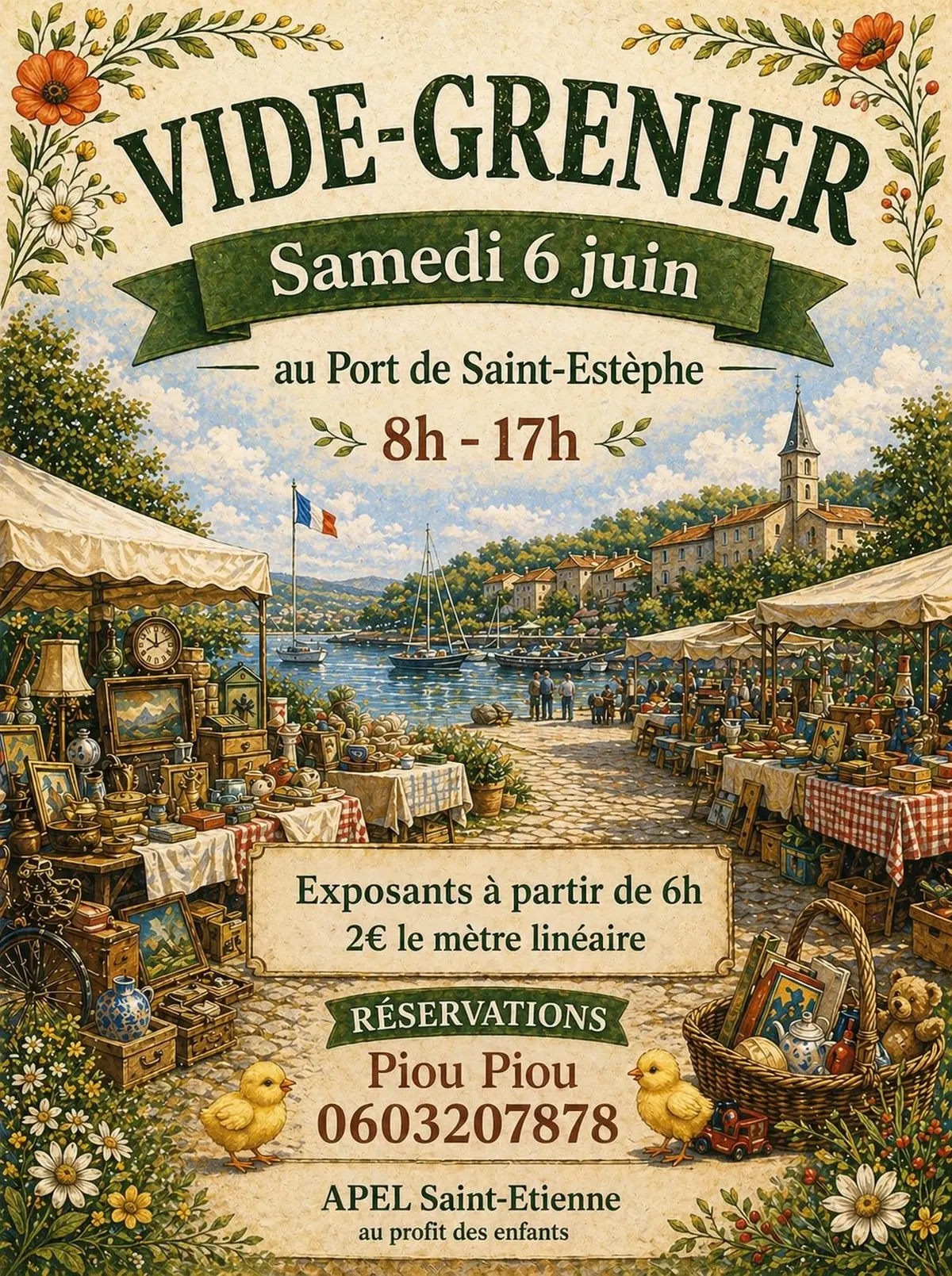 Vide-greniers APEL Saint-Etienne