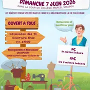 Vide-greniers au collège Marcel Masbou à Figeac