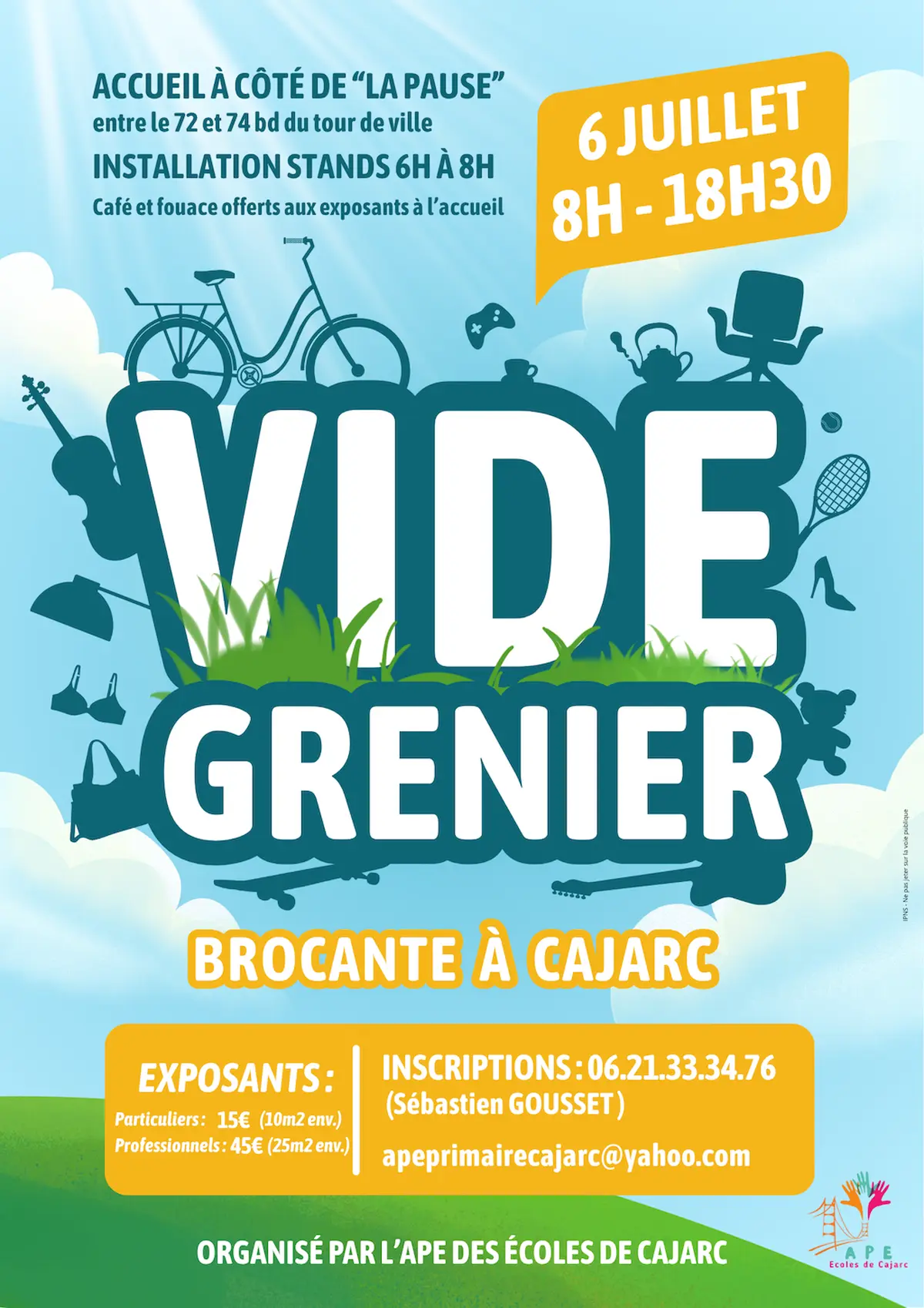 Vide-greniers Brocante à Cajarc